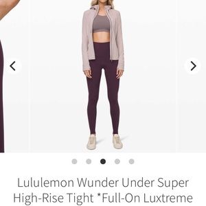 Lulu super high-rise wunder unders sz 6